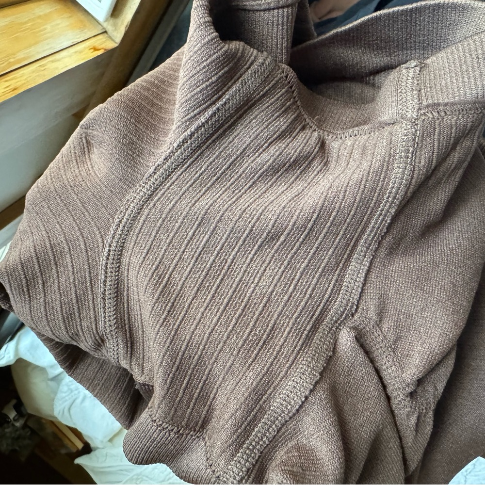 Dark Brown Ribbed Set - Picture 7 of 7